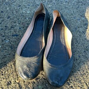 Elegant dark green Frye  Leather Loafers
